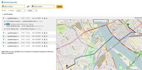 m.1188.lv satiksme|1188 maršruta plānotājs.